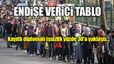 Acı gerçek TÜİK verilerinden ortaya çıktı: Diplomalı işsiz ordusu büyüyor...