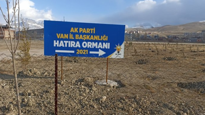AKP’nin çiçek açmayan 'hatıra ormanı'