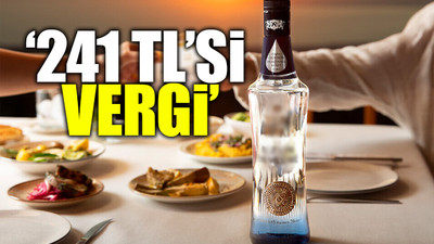 Alkolde vergi gerçeği: 94 liralık ürün 335 lira