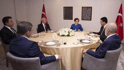 Altılı masada 'erken seçim önlemleri' başladı