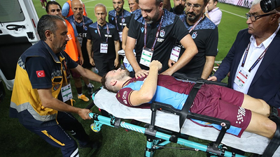 Ambulansla sahayı terk eden Visca'nın sahalardan uzak kalacağı süre açıklandı