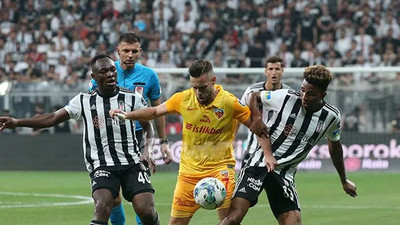 Beşiktaş son dakikada galibiyete uzandı