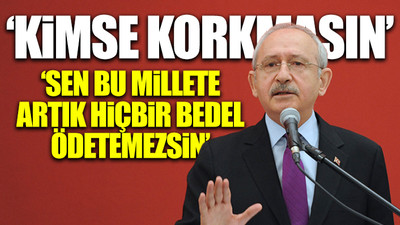 CHP lideri Kılıçdaroğlu'ndan Erdoğan'a bomba yanıt 