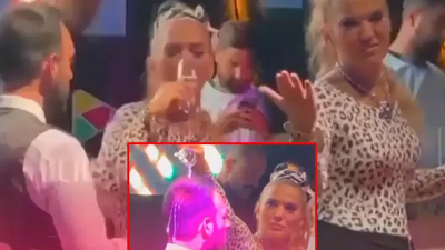 Demet Akalın kafasından aşağı şampanya dökmüştü: Onur duydum