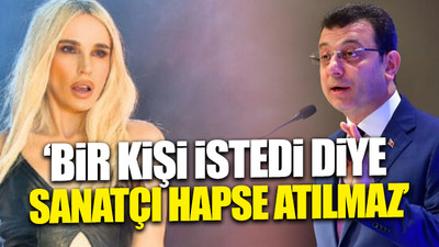 Ekrem İmamoğlu'ndan şarkıcı Gülşen'in tutuklanmasına tepki 