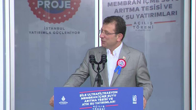 Ekrem İmamoğlu, Şile'de yapılan arıtma tesisini hizmete açtı: Ayrımcılık bizde yok 