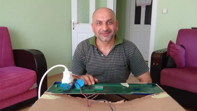 Elektrik faturasına isyan etti, yakıtsız çalışan jeneratör üretti