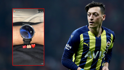 Erdoğan'dan Mesut Özil'e bin 700 euro değerinde saat hediyesi