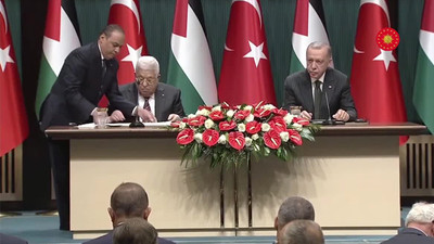 Erdoğan, Filistin Devlet Başkanı Abbas ile görüştü: Desteğimizi en güçlü şekilde sürdürüyoruz