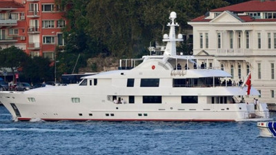 Erdoğan'ın dev protokol yatı görüntülendi