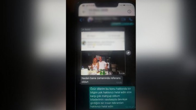 İçki masasında fotoğraf paylaşmıştı: Mobbing ve sürgün iddiası