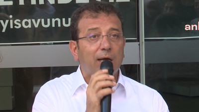 İmamoğlu, 'Gezi İçin Adalet Nöbeti'ne katıldı