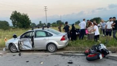 İşe başladığı gün kaza geçiren 19 yaşındaki moto kurye hayatını kaybetti