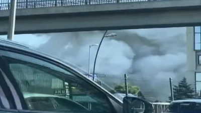 İstanbul'daki oto tamircide patlama