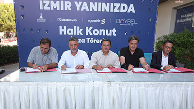 İzmir'de Halk Konut Projesi'nin ikinci etabı için imzalar atıldı