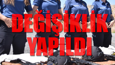 Kadın polislere tırnak ve saç yasağı