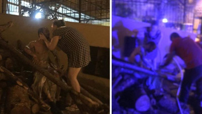 Kıyafetleri alev aldıktan sonra üzerine düştüğü odun yığınını da tutuşturan genç hayatını kaybetti