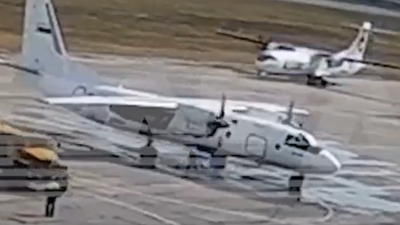 Kontrol sırasında kafasını pervaneye kaptıran teknisyen feci şekilde can verdi