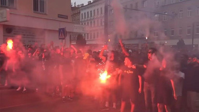 Maçın ardından Viyana'da kıyamet koptu: 56 Fenerbahçe taraftarı hakkında işlem başlatıldı