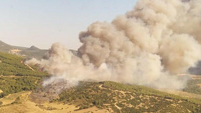 Manisa’da, 5 gün arayla 324 hektar orman yandı