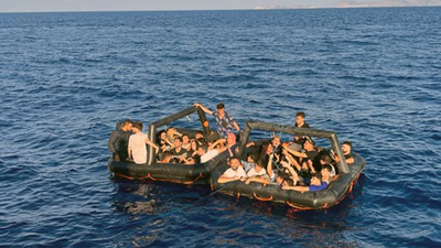 Marmaris ve Datça'da 126 göçmen kurtarıldı