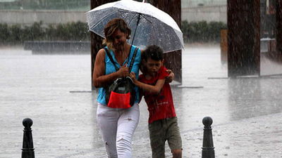 Meteoroloji'den sağanak yağış uyarısı