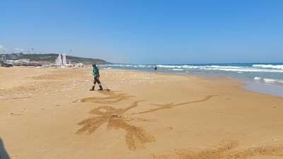 Oyuncu Yasemin Kay Allen tepki göstermişti: Kilyos sahili için harekete geçildi