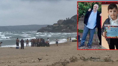 Sarıyer'de denizde dalgalara kapılan baba boğuldu, oğlu kayıp