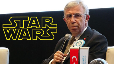 Star Wars filmi yıldızından sürpriz 'Mansur Yavaş' paylaşımı