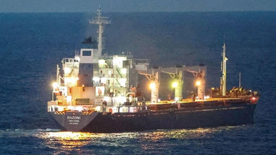 Ukrayna’dan İstanbul’a gelen tahıl yüklü gemi bekletiliyor