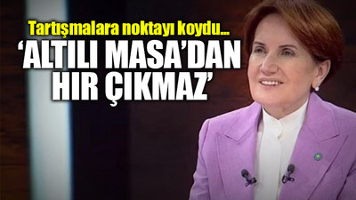 Akşener'den 'Cumhurbaşkanı adayı' açıklaması: Kılıçdaroğlu'nun aday olma hakkı mevcut