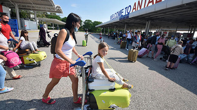 Antalya'da İngiliz turist rekoru