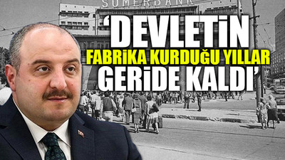 Bakan Varank, Atatürk döneminde kurulan Sümerbank üzerinden kamu yatırımlarını hedef aldı