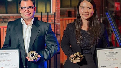 Belçika'dan iki Türk bilim insanına 'gelecek vadeden bilim insanı' ödülü