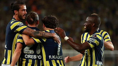 Fenerbahçe'den futbol resitali: Taraftar gole doydu