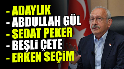 Kemal Kılıçdaroğlu'ndan kritik açıklamalar...