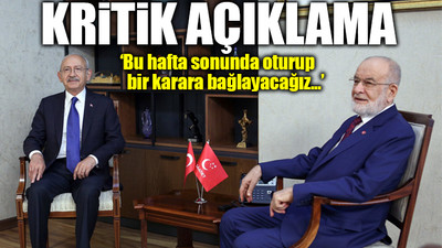 Kılıçdaroğlu, altılı masa zirvesi öncesi Karamollaoğlu'nu ziyaret etti: İki liderden açıklama