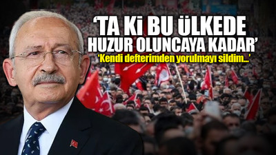 Kılıçdaroğlu partisine seslendi: Yorulmak bize haram