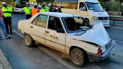 Otomobilinden düşen süngeri almak isterken feci şekilde can verdi