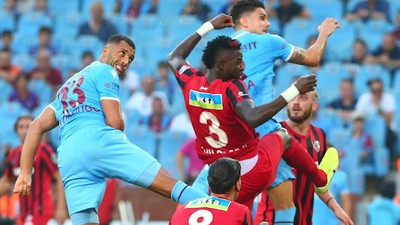 Trabzonspor, galibiyete 2 fark geriden ulaştı