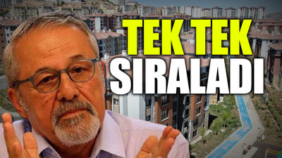 Yer bilimci Prof. Dr. Naci Görür'den iktidara sosyal konut uyarısı: İstanbul'da uygulanmamalı
