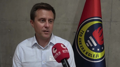 Aaron Zdawczyk Türk öğrencilerle ilgili Ankara'da konuştu