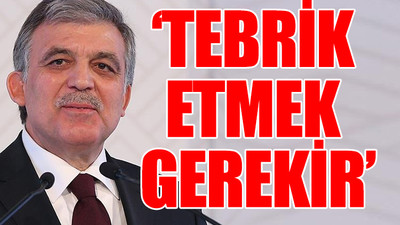 Abdullah Gül'den Kılıçdaroğlu'nun çıkışına destek