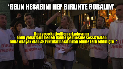 Ankara'da Onur Şener protestosu: Bu çürümeyi el birliği ile örgütlenerek bertaraf edeceğiz