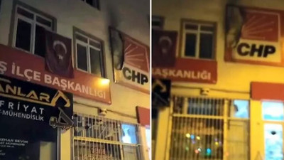 CHP İlçe Başkanlığı binasına saldırı: 1 gözaltı