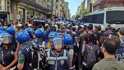 Diyarbakır'da izinsiz gösteriye polis müdahalesi: 59 gözaltı