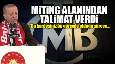 Erdoğan, faiz kararını Merkez Bankası'ndan önce açıkladı