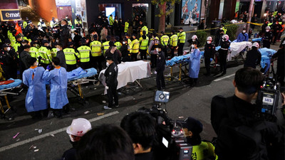 Güney Kore'de 'Cadılar Bayramı' izdihamı: 120 ölü