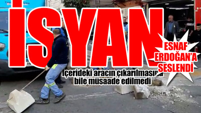 İstanbul'da AKP'li belediyeden esnafa 'beton dubalı' zulüm!
