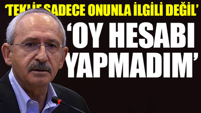 Kemal Kılıçdaroğlu başörtüsü çıkışının nedenlerini açıkladı